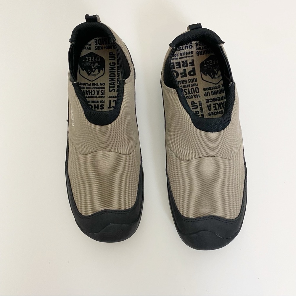 Keen HoodCamp Slip On Shoe Comfort Casual Loafer Sand Dune - Picture 2 of 6